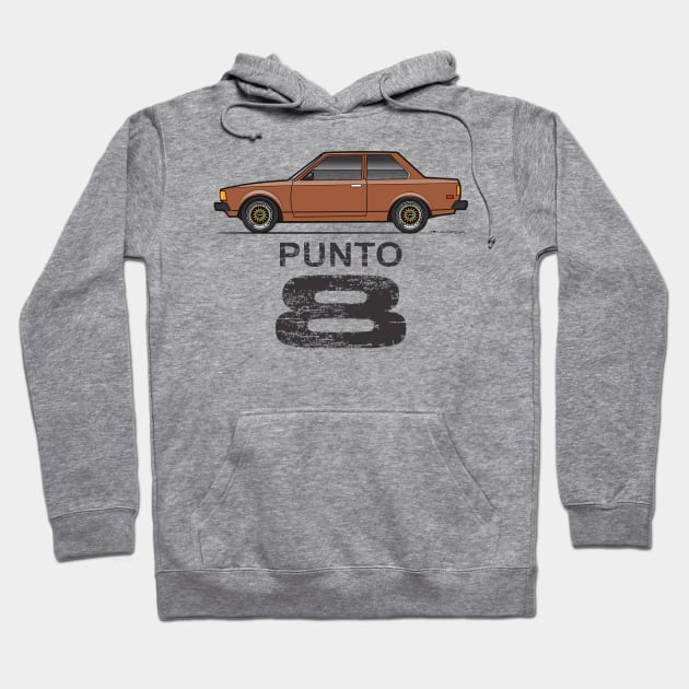 punto 8 Brown Hoodie by JRCustoms44